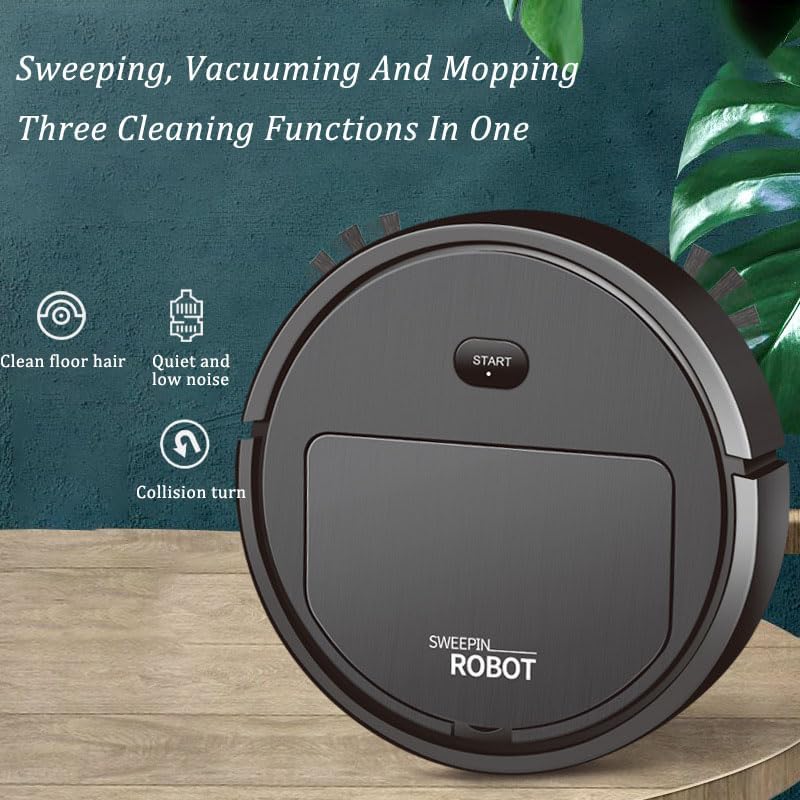 Portable Wireless Smart Mini Sweeping Robot Mopping