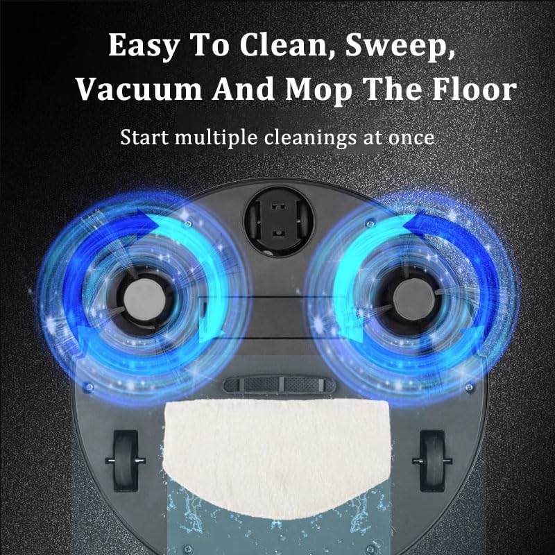 Portable Wireless Smart Mini Sweeping Robot Mopping