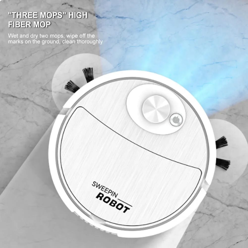 Portable Wireless Smart Mini Sweeping Robot Mopping